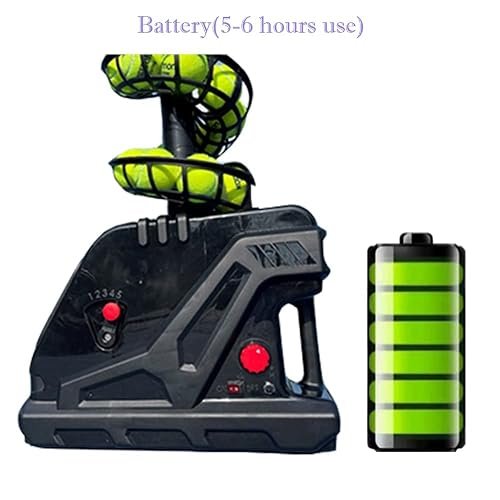 Anbt Portable Tennis Ball Machine – Plug-In & Battery Powered | 50 Ball Capacity | Buy at Rendan Sport Shop