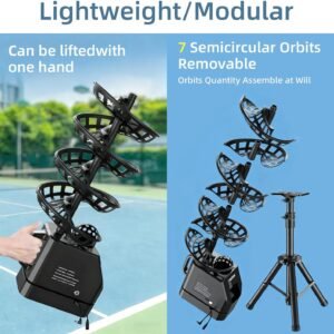 Buy Tennis Baller Automatic Ball Tosser 33 Ball Capacity Portable Serving Machine - Image 7