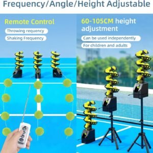 Buy Tennis Baller Automatic Ball Tosser 33 Ball Capacity Portable Serving Machine - Image 8