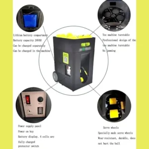 MAHWER Portable Automatic Tennis Ball Launcher with APP Remote - Image 5