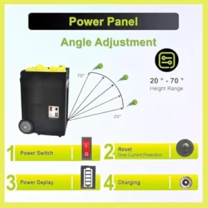 MAHWER Portable Automatic Tennis Ball Launcher with APP Remote - Image 3