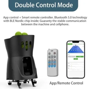 Buy NUHGFTYBF Portable Tennis Ball Machine – APP & Remote Control - Image 3