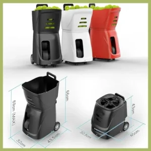 Buy Portable Automatic Ball Launcher – APP Control, 100 Ball Capacity. - Image 2