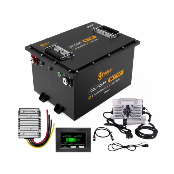 36V-Golf-Cart-Lithium-Battery-105Ah-LiFePO4 36V Golf Cart Lithium Battery 105Ah LiFePO4 Kit