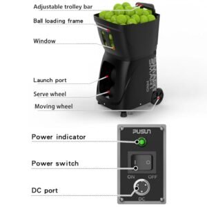 PUSUN Padel Smart PRO Padel Ball Machine - Image 4