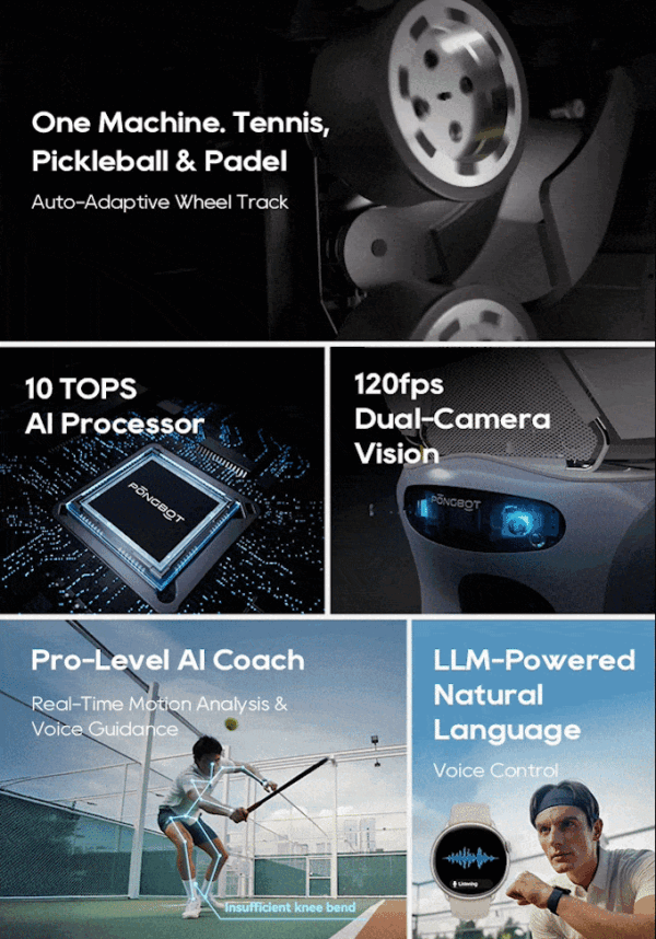 Pongbot Aura S Deluxe Ball Machine
