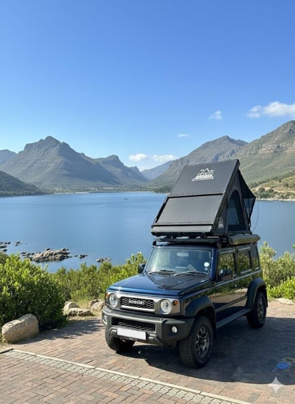 Cloud Camper Easy Set Up Waterproof Slimline Car Hardshell Rooftop Tent 4x4 Off-road Camping Hard Shell Roof Top Tent