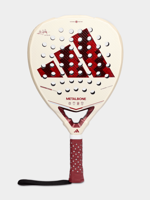 adidas Metalbone Reserve 2026 Cream/Red Padel Racket