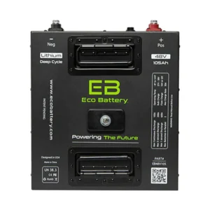Eco Battery EB48V105-CC 105Ah LiFePO4 48V Lithium Golf Cart Battery